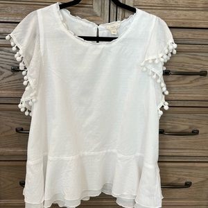 Very cute white blouse